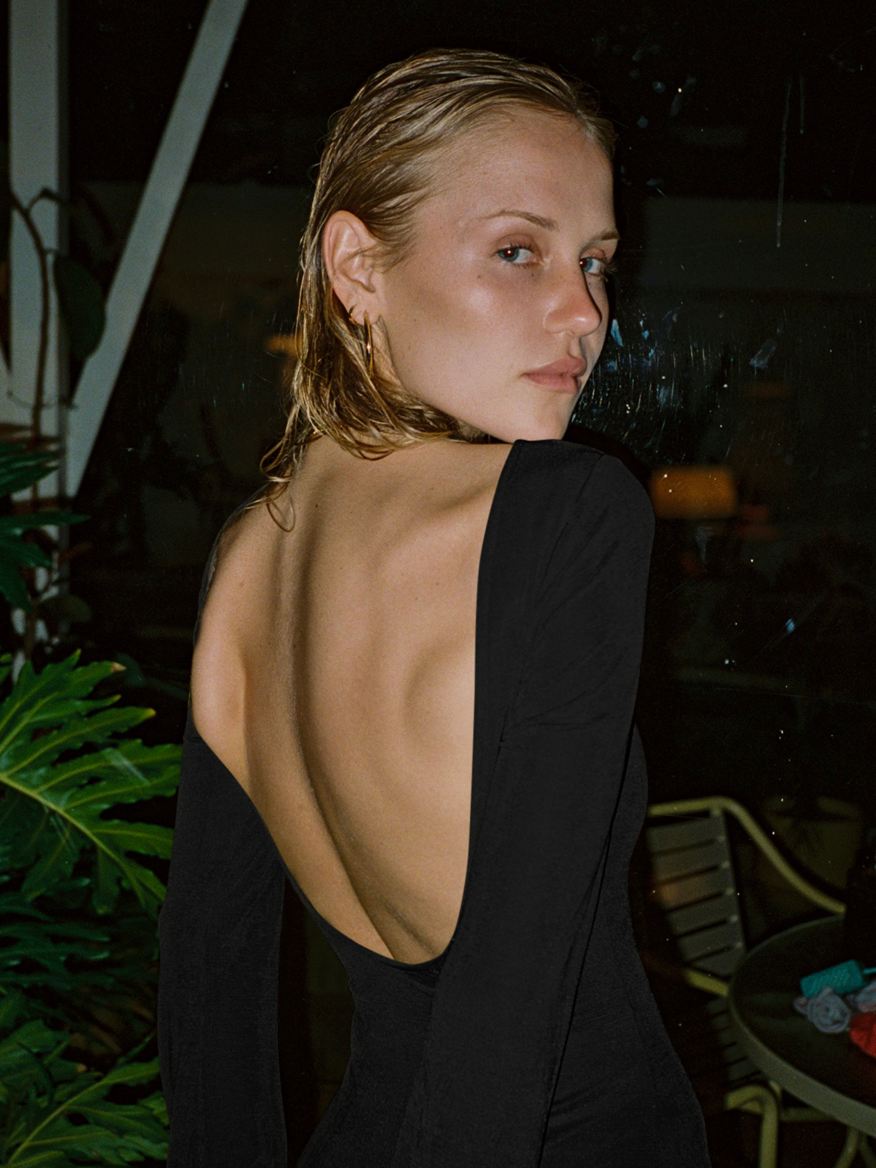 Cassis Dress — Noir