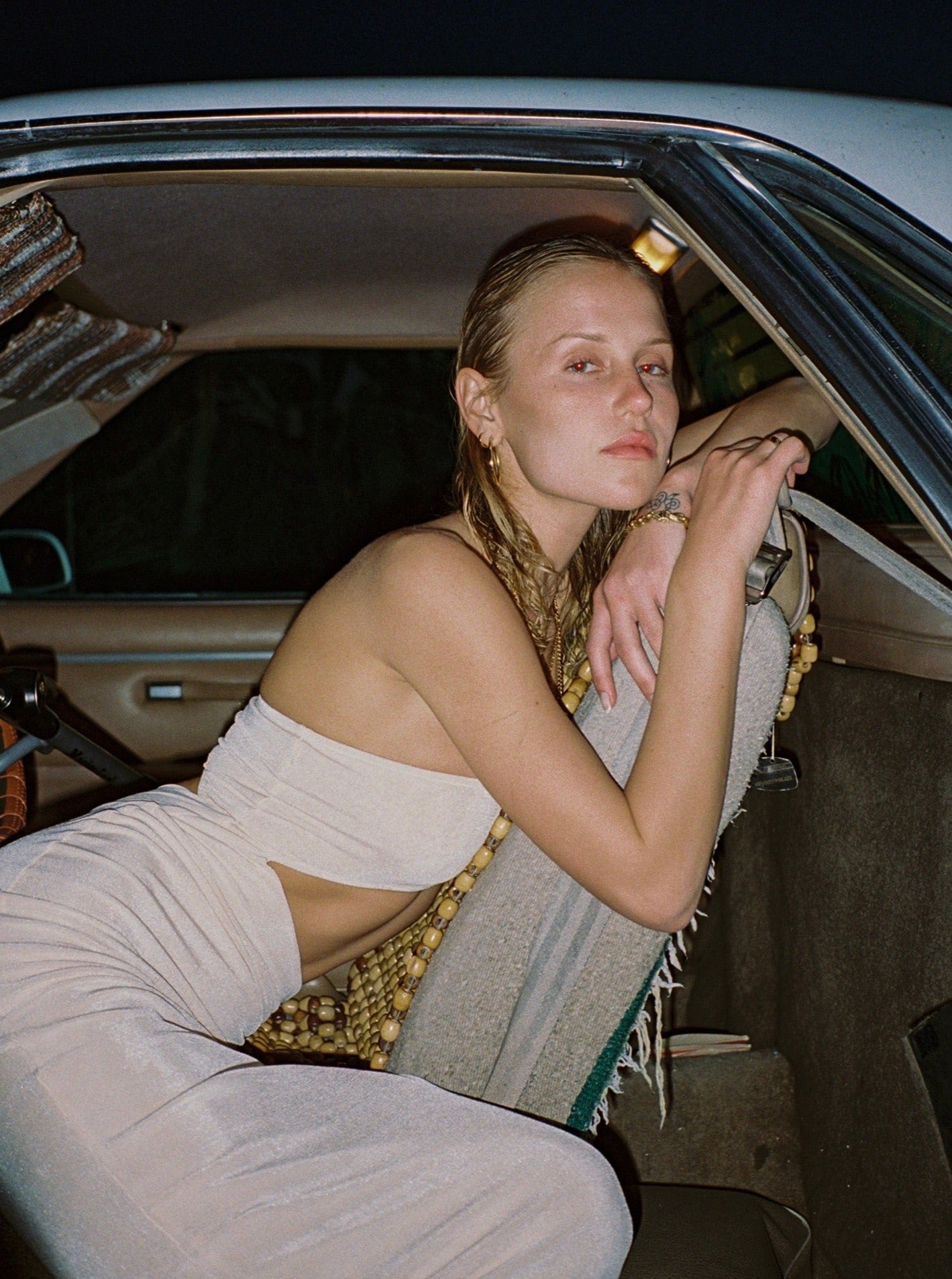 Biarritz Dress — Crème